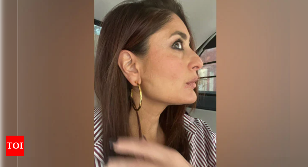 Kareena Kapoor Khan is part of the ‘self love club’, shares goofy pics of herself proclaiming that – Times of India