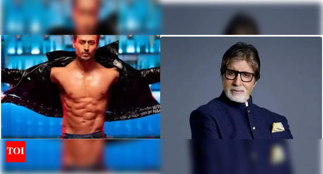 Amitabh Bachchan reveals a hilarious fact about Tiger Shroff, says that he has been jumping since childhood | Hindi Movie News