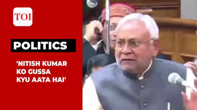 On cam: Bihar CM Nitish Kumar loses cool in Assembly