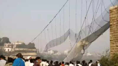 Morbi bridge tragedy: Gujarat HC notice to govt after seven accused seek bail