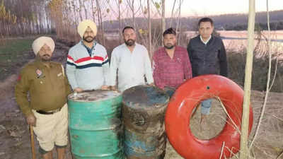 80,000 litres of Illicit liquor destroyed in excise raid in Ludhiana