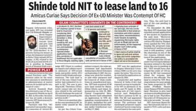 HC directs status quo on Eknath Shinde’s order to lease out NIT land