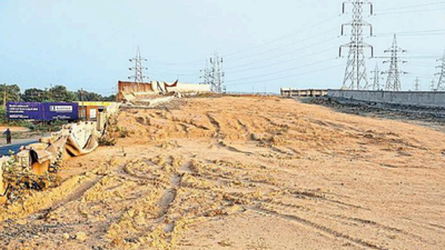 High-tension lines delayed Dehgam flyover work by 2 years in Gujarat