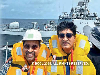 Filled with gratitude & a sense of pride: Prasoon on penning new Navy Anthem
