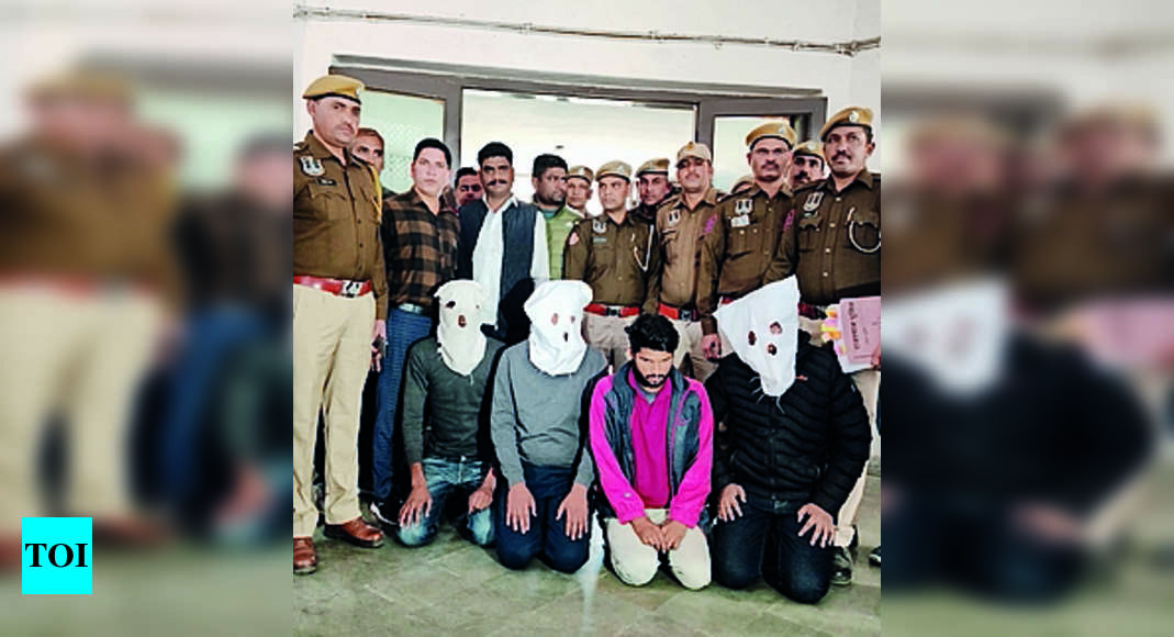 आदमी की हत्या के पीछे ऑनलाइन एस्कॉर्ट व्यापार को लेकर प्रतिद्वंद्विता, 4 गिरफ्तार |  जयपुर समाचार – टाइम्स ऑफ इंडिया