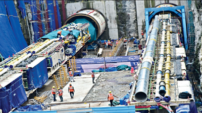 9 tunnel boring machines at it: 70% of Bengaluru’s longest tunnel work over
