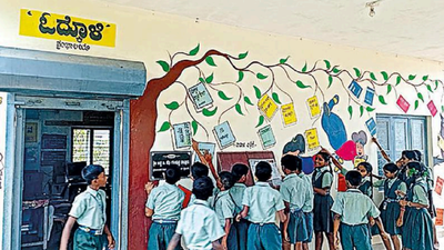 Students spend 2 hours a week in library at this govt school in Udupi