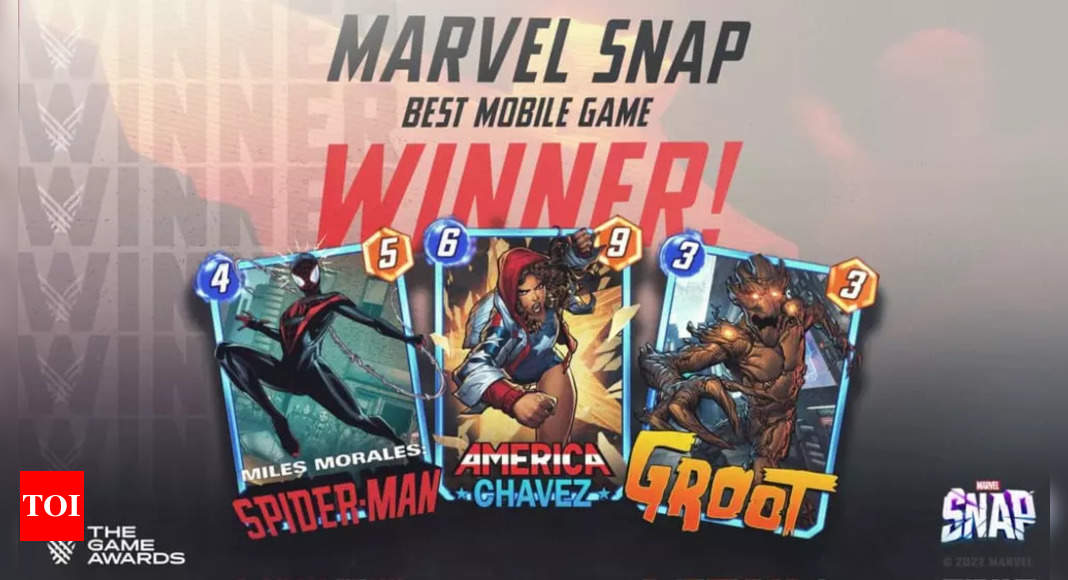 The Game Awards: 2022's Best Mobile Game is a Marvel one - Times of India