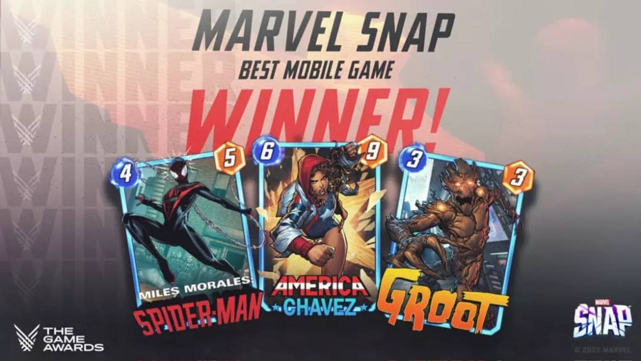 The Game Awards: 2022's Best Mobile Game is a Marvel one - Times of India