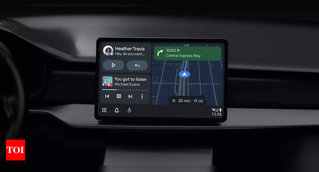 Android Auto’s redesign is now rolling out: These users can start using it – Times of India