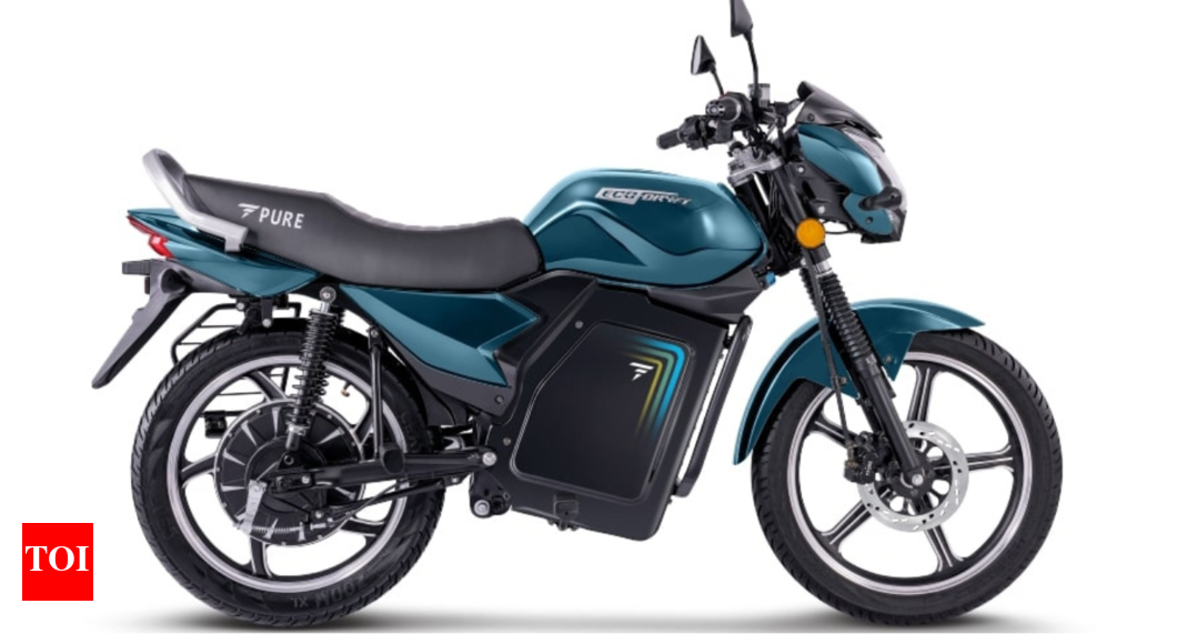 Pure EV ecoDryft electric motorcycle revealed with 135 km range Launch
