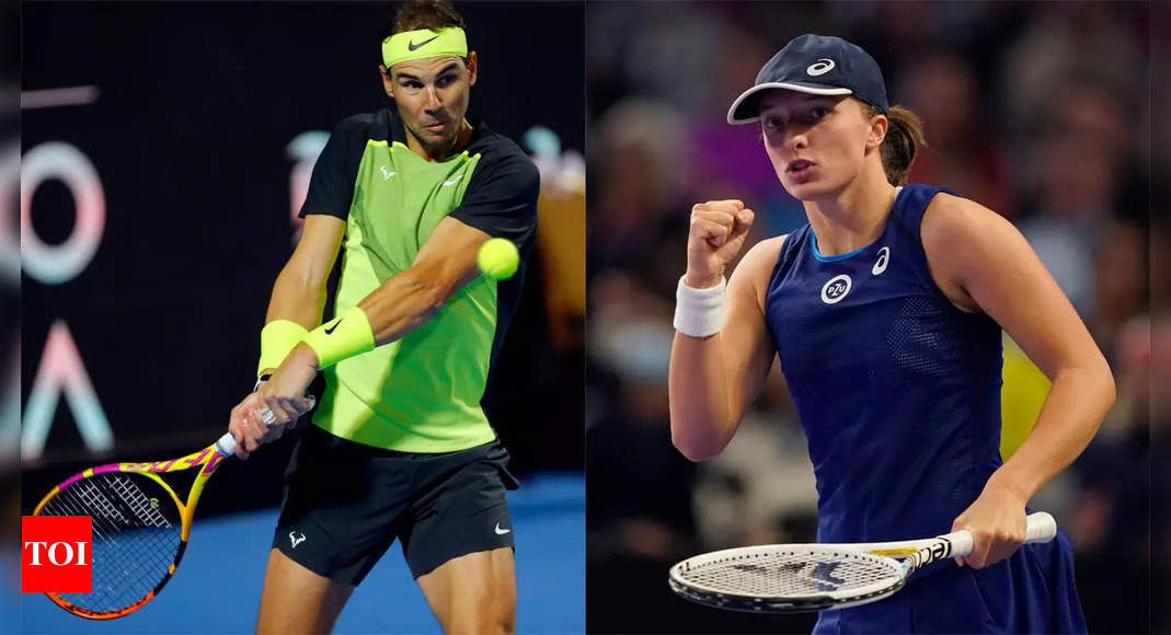 Nadal, Swiatek named ITF world champions for 2022 | Tennis News – Times of India