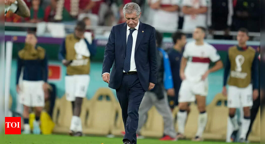 Portugal coach Fernando Santos set to leave job after World Cup defeat: Source | Football News – Times of India