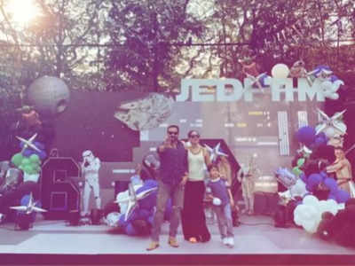 Saif Ali Khan and Kareena Kapoor Khan hosted a 'Star Wars' theme pre-birthday party for Taimur Ali Khan - Pics inside