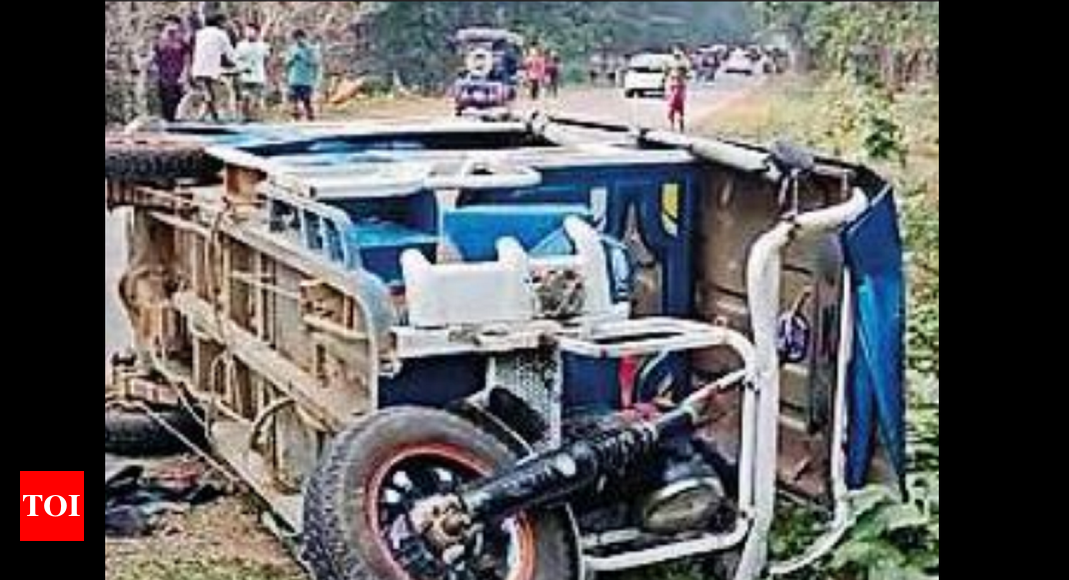 असम में 40 हाथियों के झुंड ने वाहन पर किया हमला, शिशु समेत 3 की मौत |  गुवाहाटी समाचार – टाइम्स ऑफ इंडिया