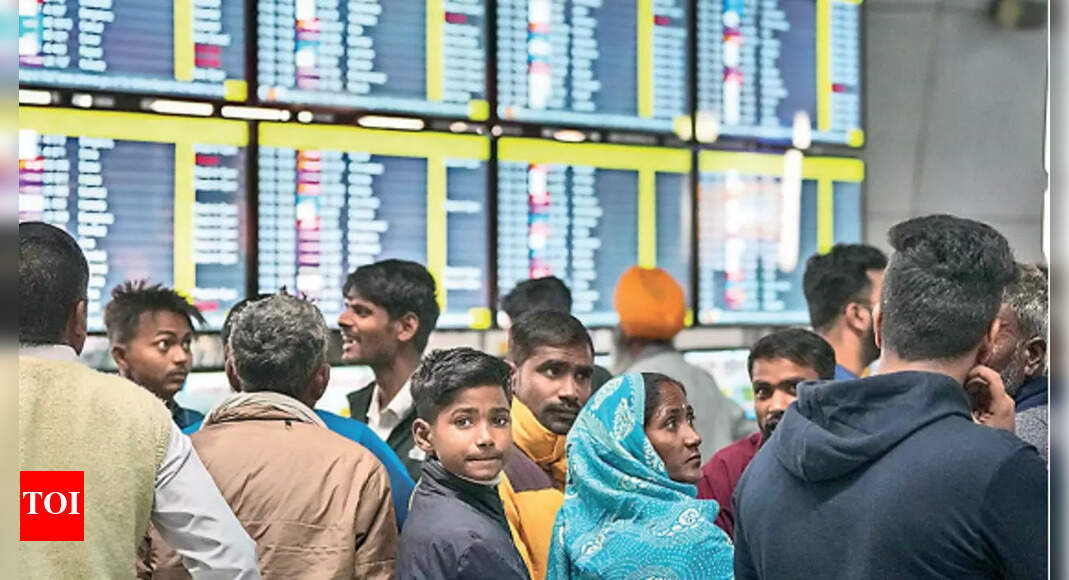 Why our airports feel like teeming bazaars this winter – Times of India