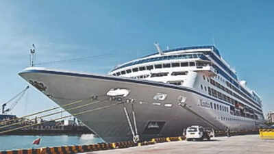 New Mangalore Port welcomes cruise ship