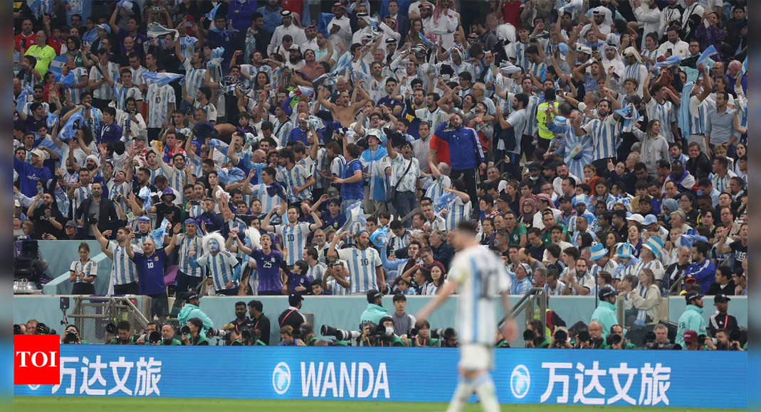 Brazil’s ‘shameless’ fans supporting Lionel Messi’s Argentina | Football News – Times of India