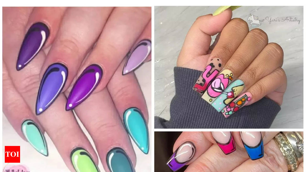 These water nail designs are perfect for the summer - Times of India