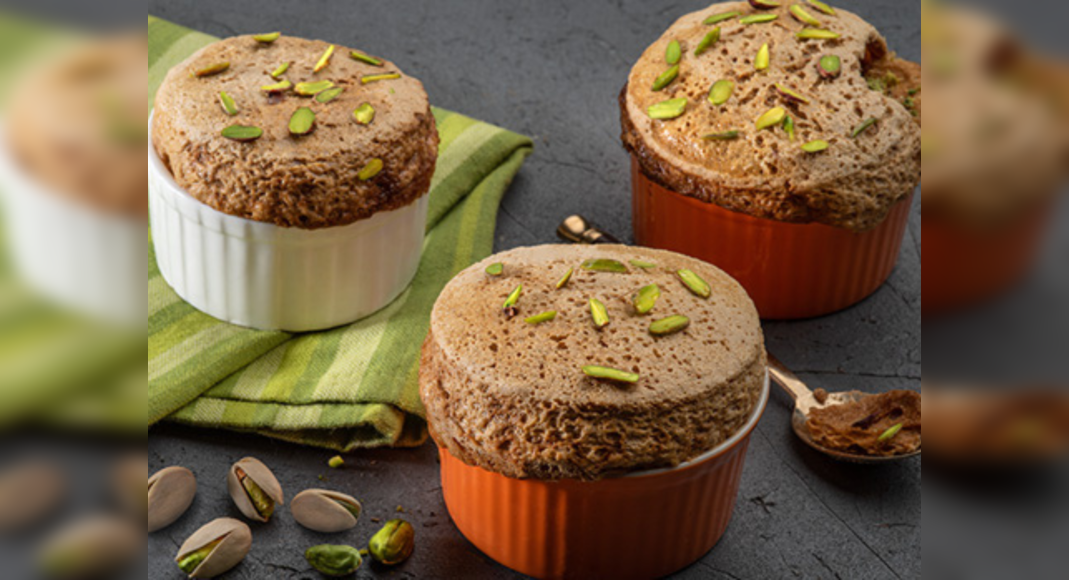 Baked Pistachio Souffle Recipe How to make Baked Pistachio Souffle