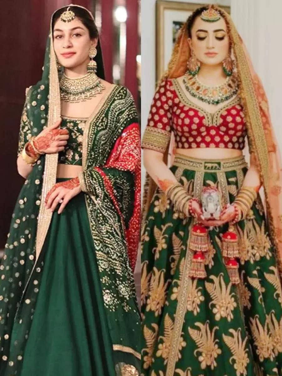 Here's a list to choose a beautiful Sabyasachi bridal lehenga from - Styl  Inc