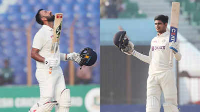 IND vs BAN 1st Test: Shubman Gill, Cheteshwar Pujara tons put India on top against Bangladesh on Day 3 in Chattogram