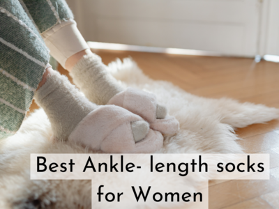 Top deals on ankle-length socks for women (April, 2024)