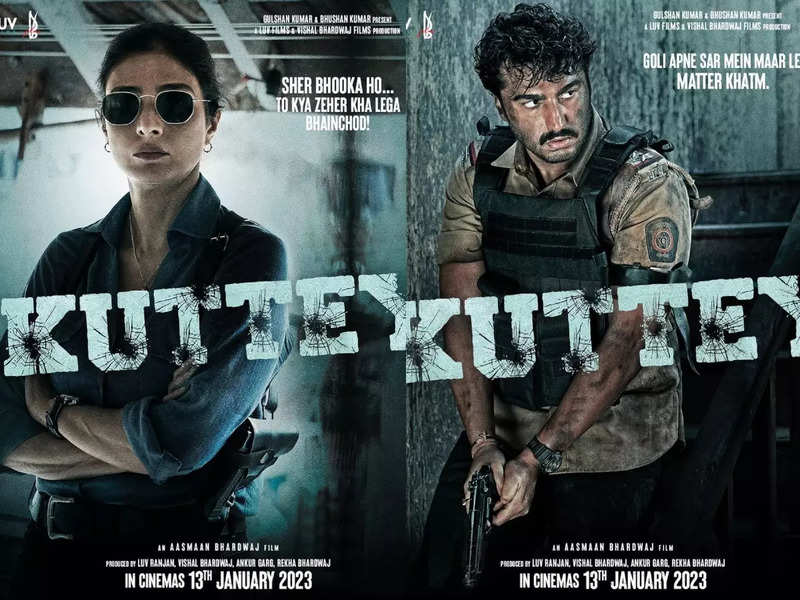 'Kuttey' first look starring Arjun Kapoor, Tabu is out; netizens can't wait for the film