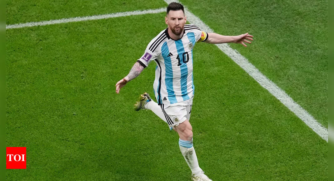 FIFA World Cup: Messi and Maradona kiss the sky as eternal final looms | Football News – Times of India