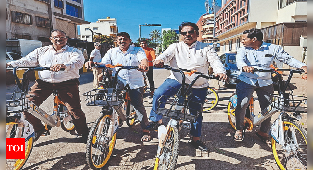 Smart Smart Bicycle Sharing System Launched In Belagavi City