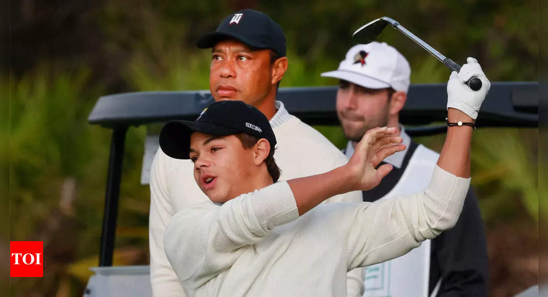 Tiger Woods says time with son priority over recovery from injury | Golf News – Times of India