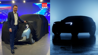 Upcoming Ford electric SUV officially teased: To be built on India-bound Volkswagen ID.4's platform