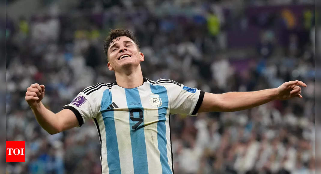 Argentina's World Cup 'spider' man Alvarez, the pride of his village