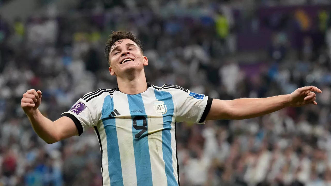 Argentina's World Cup 'spider' man Alvarez, the pride of his village