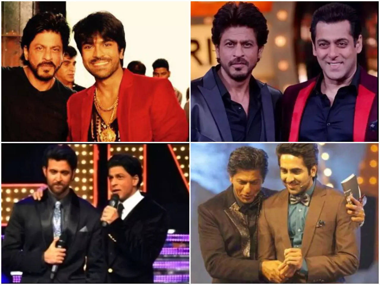 Shah Rukh Khan praises Ayushmann Khurrana and Ram Charan, calls ...