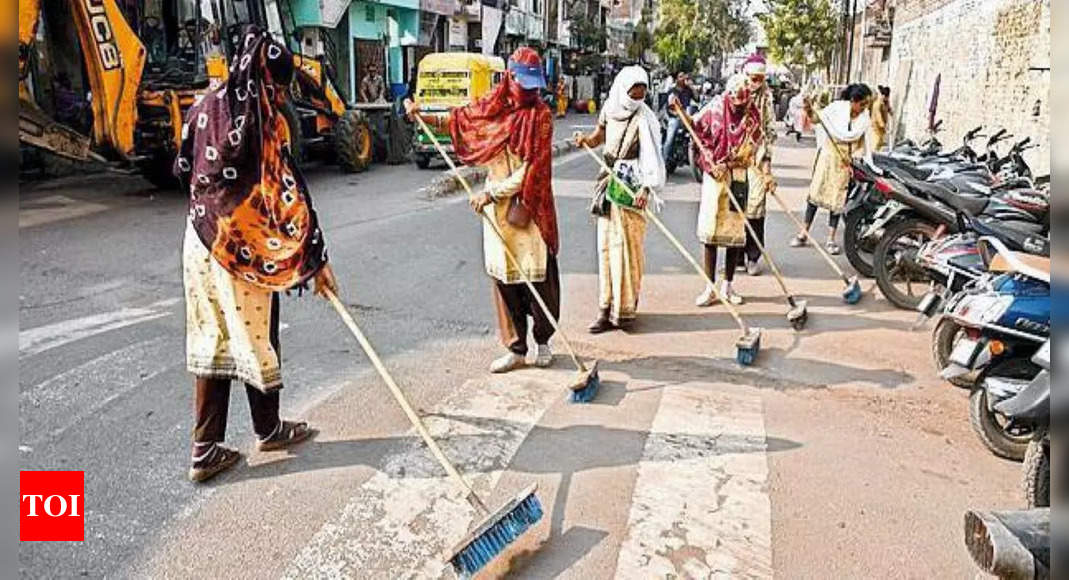 स्वच्छ शीर्ष रैंक के लिए सूरत नगर निगम मिशन मोड पर |  सूरत समाचार – टाइम्स ऑफ इंडिया