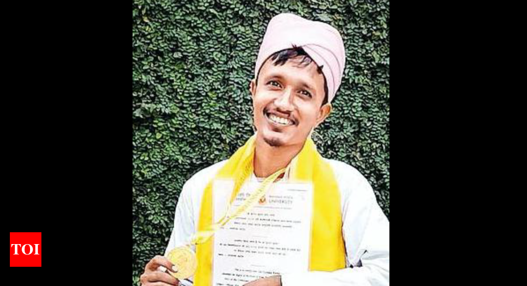 वर्जित एमएसयू छात्र बनारस हिंदू विश्वविद्यालय में स्वर्ण पदक |  वडोदरा समाचार – टाइम्स ऑफ इंडिया