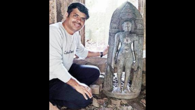 11th C inscriptions found at abandoned Jain temple in Karnataka