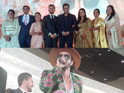 Salman-Ranveer attend Police Commissioner's daughter's wedding