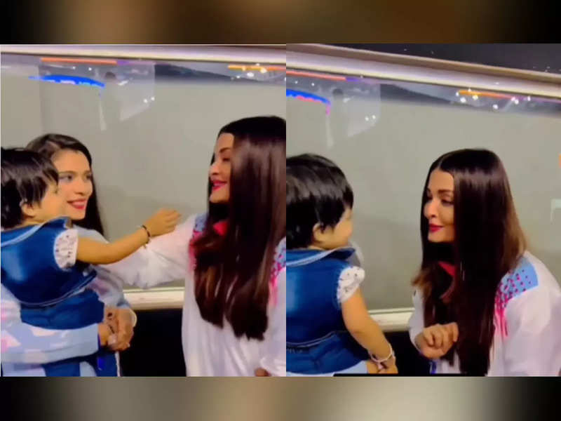 Aishwarya Rai Bachchan And Aaradhya's Cute Encounter With A Young Fan ...