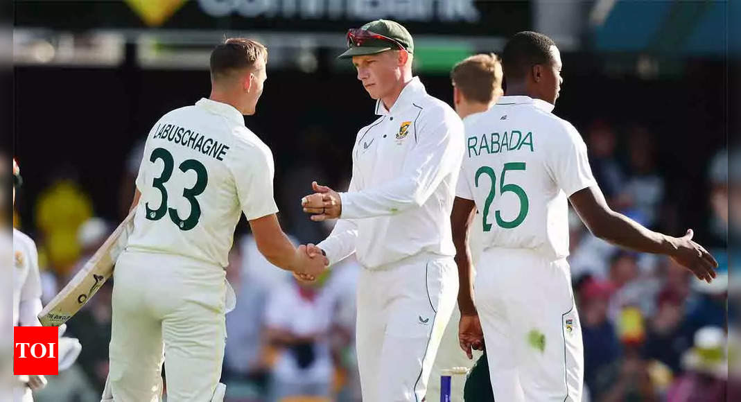 1st Test: Australia beat South Africa by six wickets in two-day farce | Cricket News – Times of India