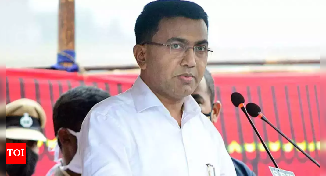 मूल्य आधारित शिक्षा की कमी के कारण बच्चों द्वारा हत्याएं: गोवा के मुख्यमंत्री प्रमोद सावंत |  गोवा समाचार – टाइम्स ऑफ इंडिया