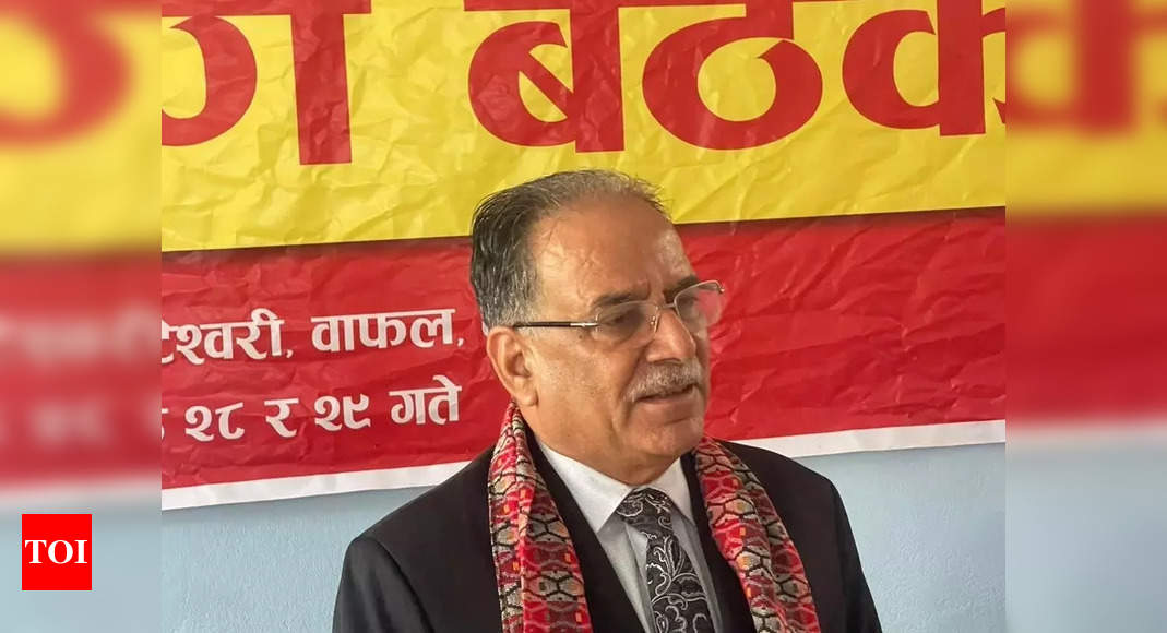 CPN-Maoist Centre chief ‘Prachanda’ meets Deuba, expresses desire to become Nepal’s next PM: Report – Times of India