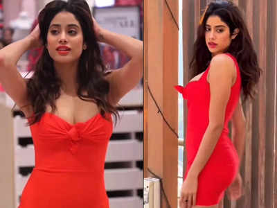 Janhvi Kapoor shows us how to model for the perfect Insta pic- WATCH