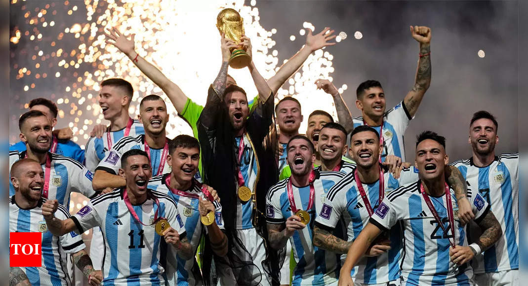 Twists and turns: How Argentina won their third FIFA World Cup title | Football News – Times of India