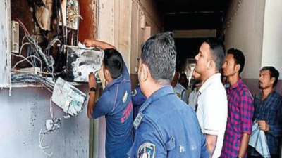 Major fire averted at M S University boys' hostel in Vadodara