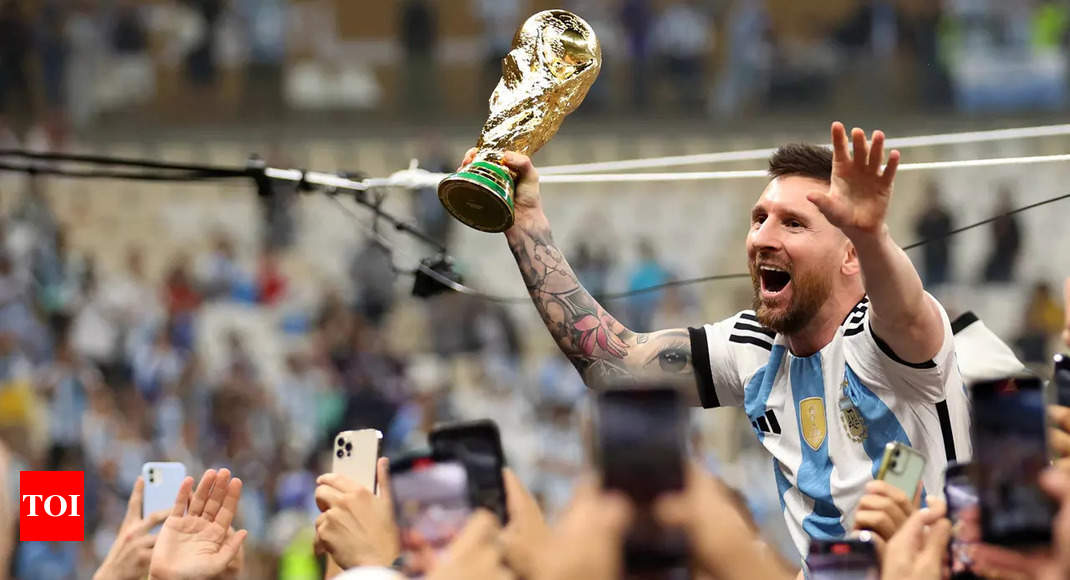 Argentina World Cup Messi Champion Commemorative Jersey NO.10 