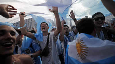 'We love this team': Argentina street party explodes after FIFA World Cup win