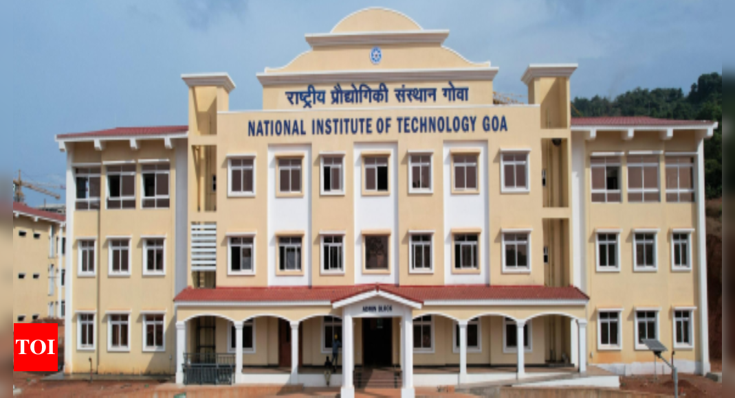 एनआईटी गोवा सरकारी स्कूल के 50 छात्रों को गोद लेगा, परामर्श देगा |  गोवा समाचार – टाइम्स ऑफ इंडिया