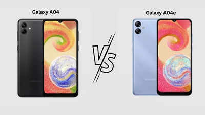 Samsung: Samsung Galaxy A04 vs Galaxy A04e: How the two budget ...